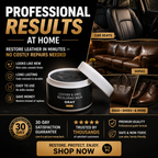 🔥Leather & Vinyl Recoloring Balm Kit – Restore Faded Seats, Sofas & Shoes