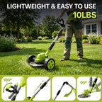 🌿55% OFF TODAY⚡ 3-in-1 Cordless Grass Trimmer with 2 Batteries