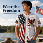 ⏰ Last Day 55% OFF 🇺🇸🦅 America 250th Anniversary Baseball Jersey – 1776–2026 Patriotic Freedom Shirt
