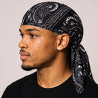 ❤️LIMITED 50% OFF🎁💨 Paisley Cooling Headscarf – Elastic Fit, No Pressure 🏃‍♂️🌿