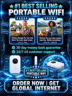 [Global Coverage, High-Speed Internet Access] 🌎 Boundless Portable Wi-Fi — Stay Connected Wherever You Go🛡️
