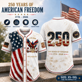 ⏰ Last Day 55% OFF 🇺🇸🦅 America 250th Anniversary Baseball Jersey – 1776–2026 Patriotic Freedom Shirt