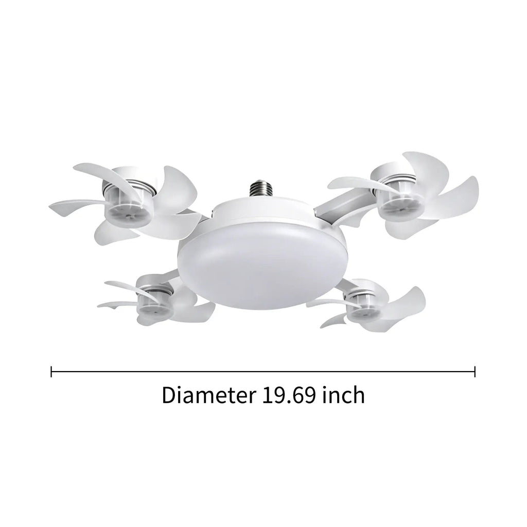 💥 55% OFF | Last Day ⏰ 🌬️ 2-in-1 Silent Ceiling Fan Light – Remote Control LED Fan with Foldable Blades & Timer 💡