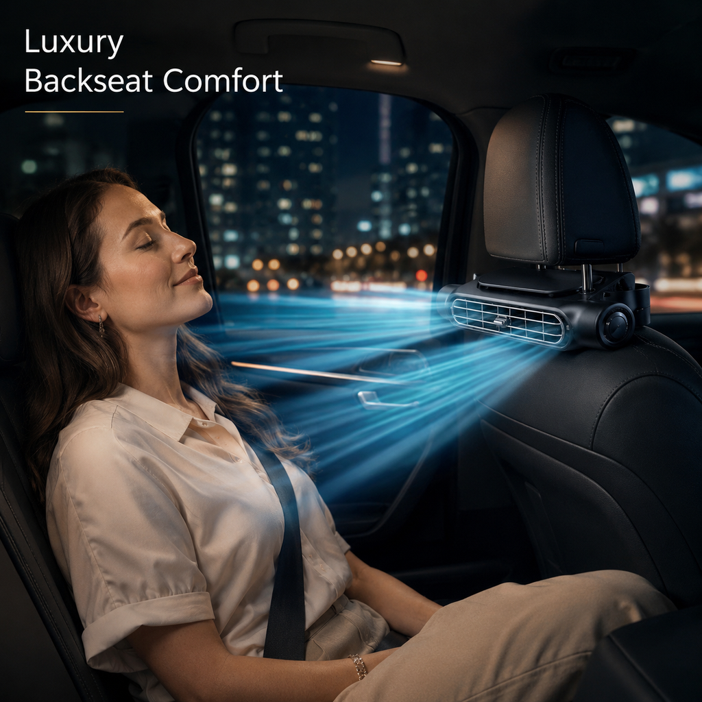 ☀️SUMMER SALE 50% OFF❄️💨 Powerful Airflow Car Seat Fan