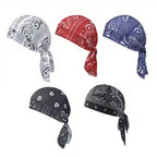 ❤️LIMITED 50% OFF🎁💨 Paisley Cooling Headscarf – Elastic Fit, No Pressure 🏃‍♂️🌿
