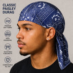 ❤️LIMITED 50% OFF🎁💨 Paisley Cooling Headscarf – Elastic Fit, No Pressure 🏃‍♂️🌿