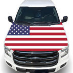 🎉4th Of July Flash Sale 65K+🔥American Car Hood Flag🦅No Glue No Tools🚗 Install in 1 Minute